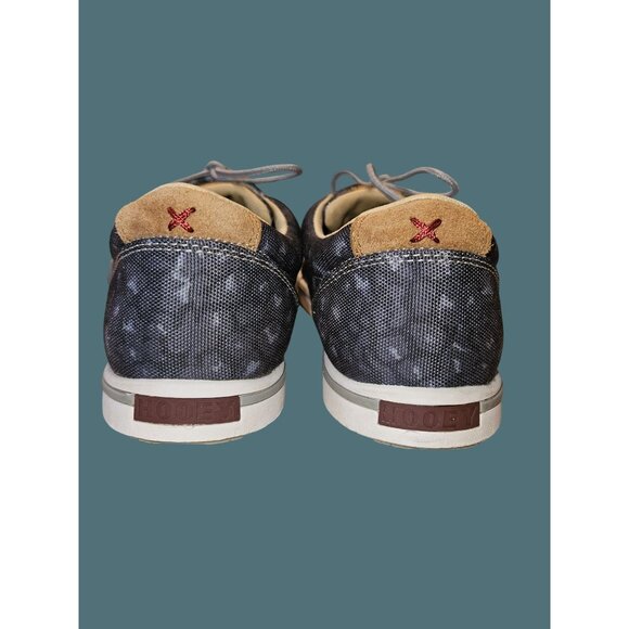Twisted X Hooey Loper Lace Up Fabric Upper Comfy Casual Shoes Women Size 10M - Picture 9 of 14
